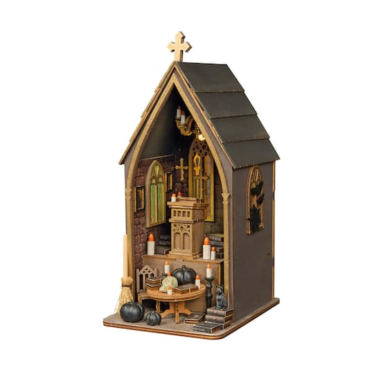 Haunted Cathedral DIY Book Nook Kit by Make Market®